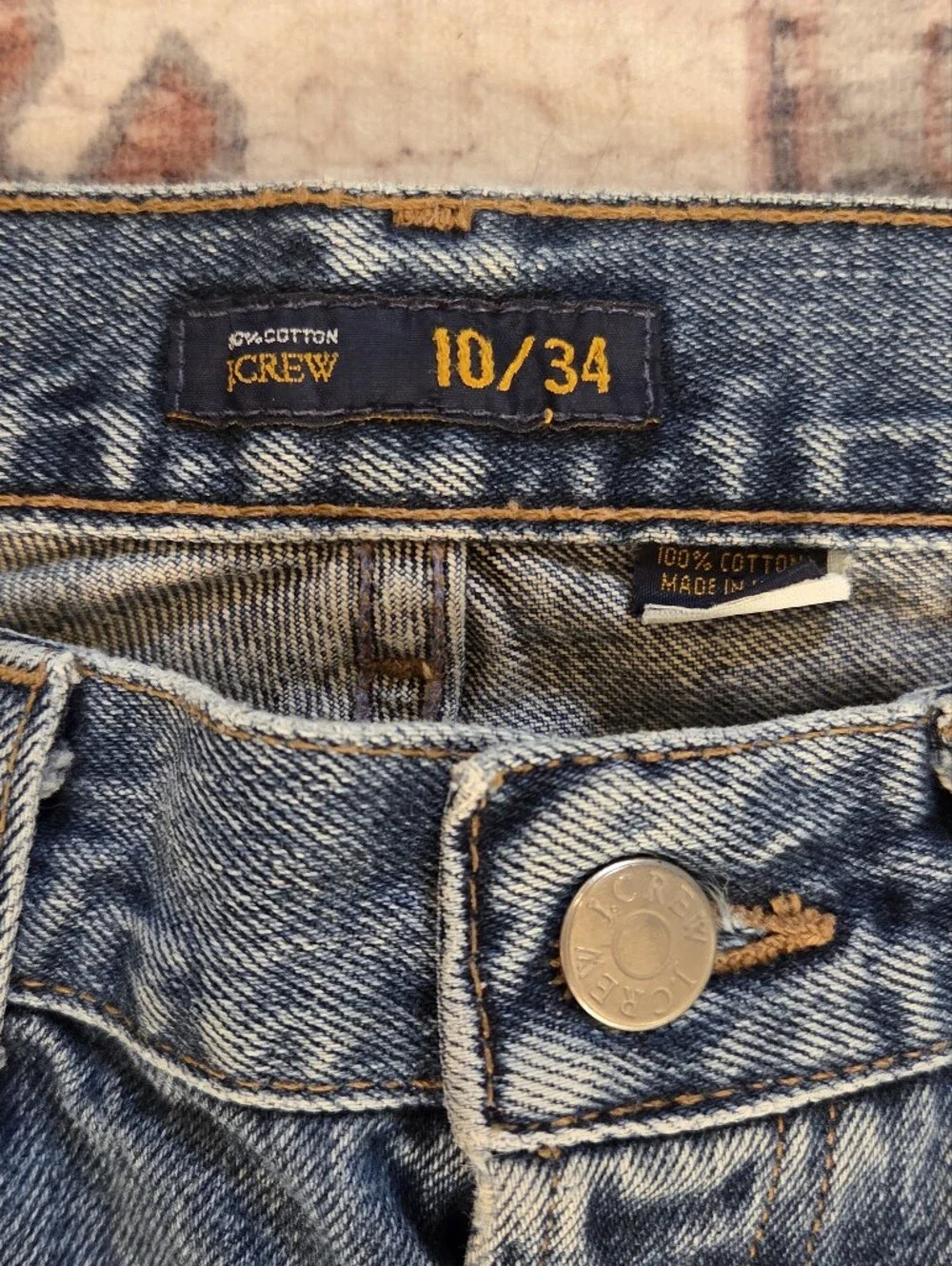 Women's J.Crew Bootleg 10 Tall Jeans